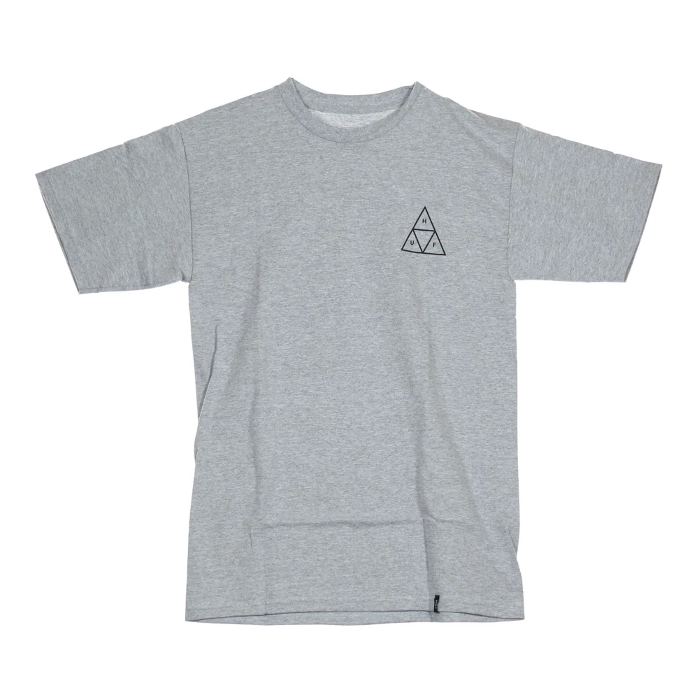HUF Grijze Heather Heren Tee Korte Mouw Gray Heren