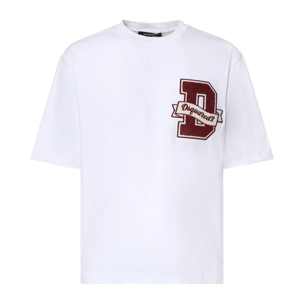 Dsquared2 T-Shirts - Male - T-Shirts - White - M - Tops