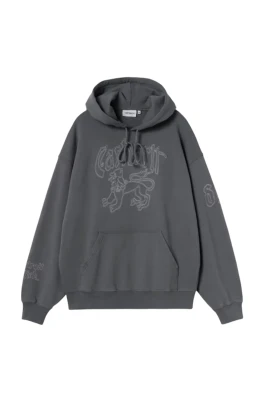 Hooded Hackwork Sweatshirt