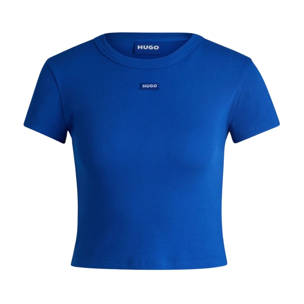 Hugo Boss Baby Tee voor vrouwen Blue Dames