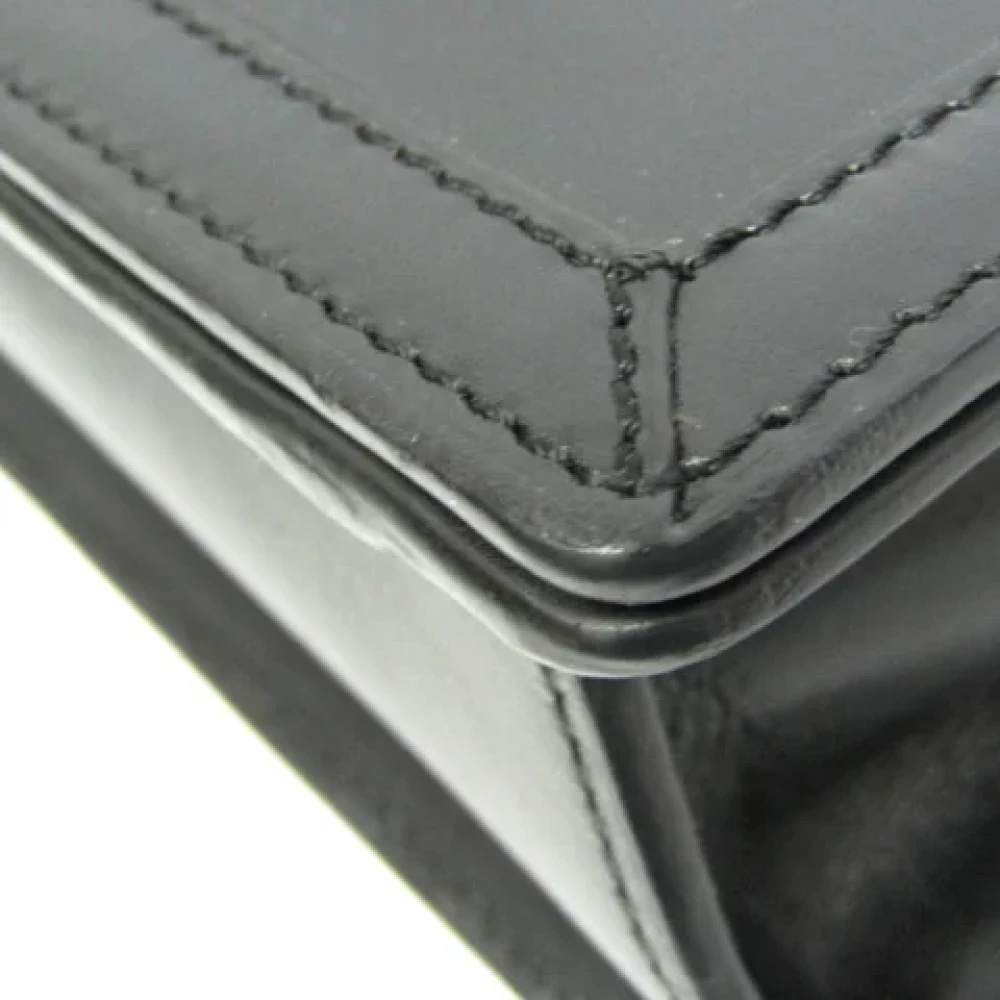 Loewe Pre-owned Leather shoulder-bags Black Dames