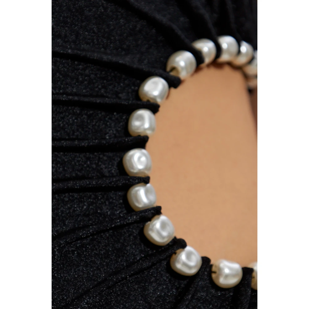 Cult Gaia Eendelig badpak Sibel Black Dames