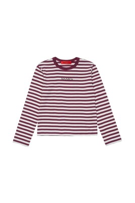 striped-t-shirt-purple-stylish-logo