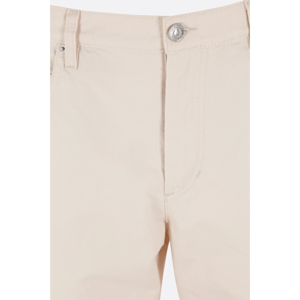 Isabel marant Beige Katoenen Broek met Workwear Detail Beige Heren
