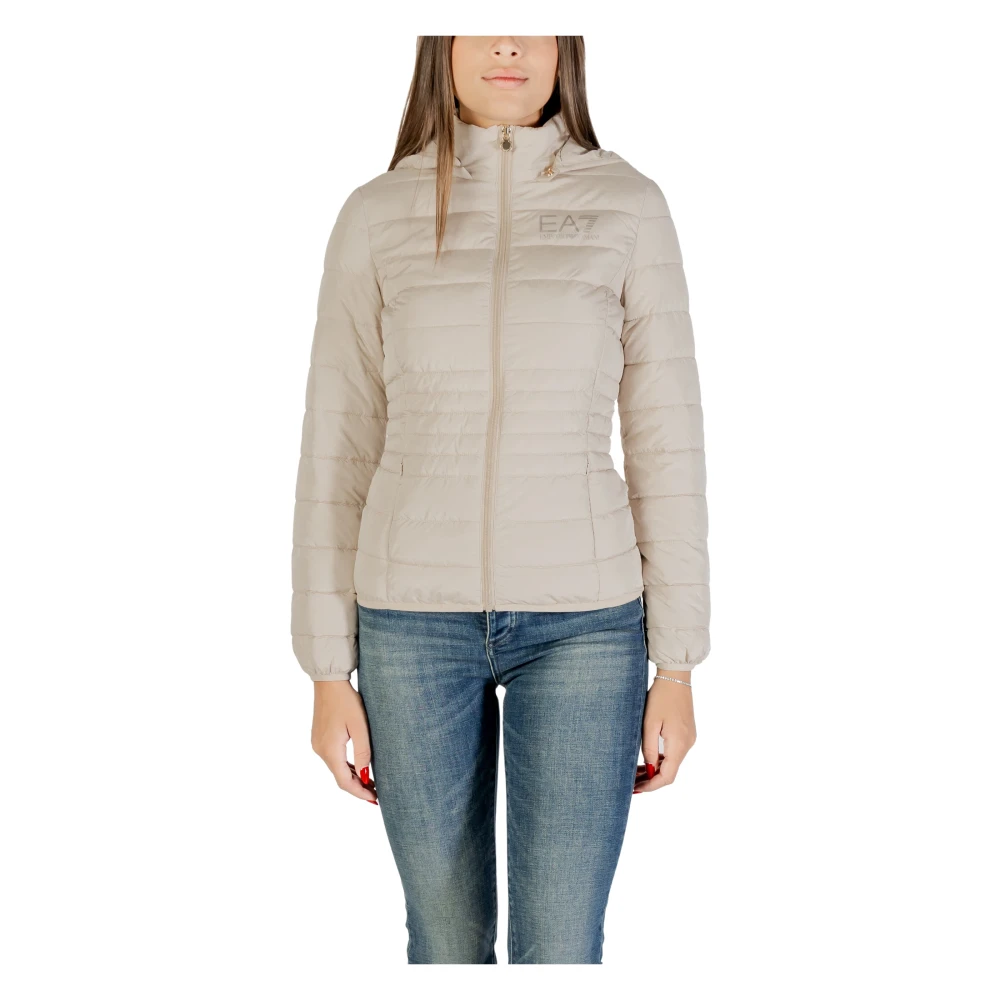 Emporio Armani Ea7 Donna Beige Giacche, L, New,
