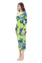 robe-midi-baroque-verte