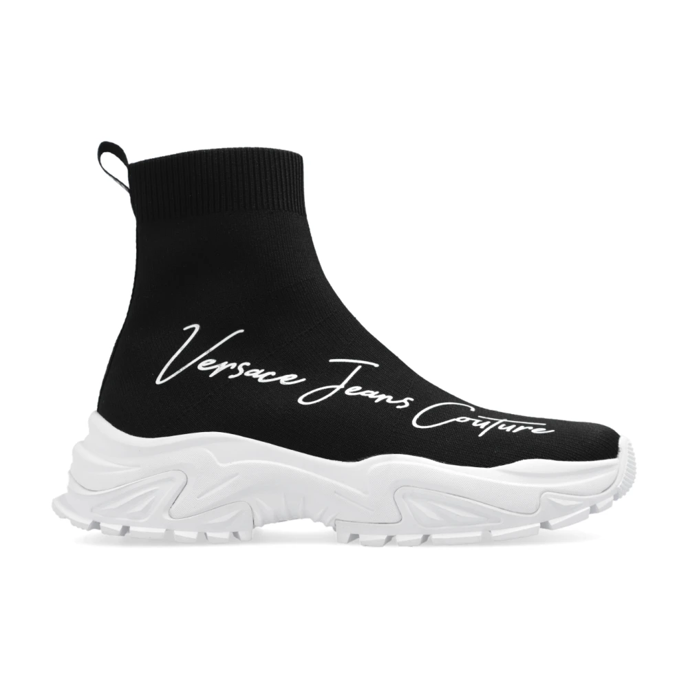 Versace Jeans Couture Sok sneakers Black Dames