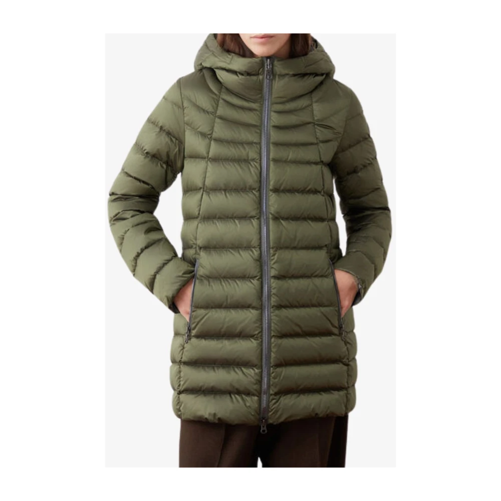 Colmar Groene donsjas met vaste capuchon Green Dames