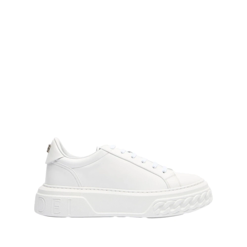 Casadei Off Road Leather Sneakers Dames Schoenen Wit