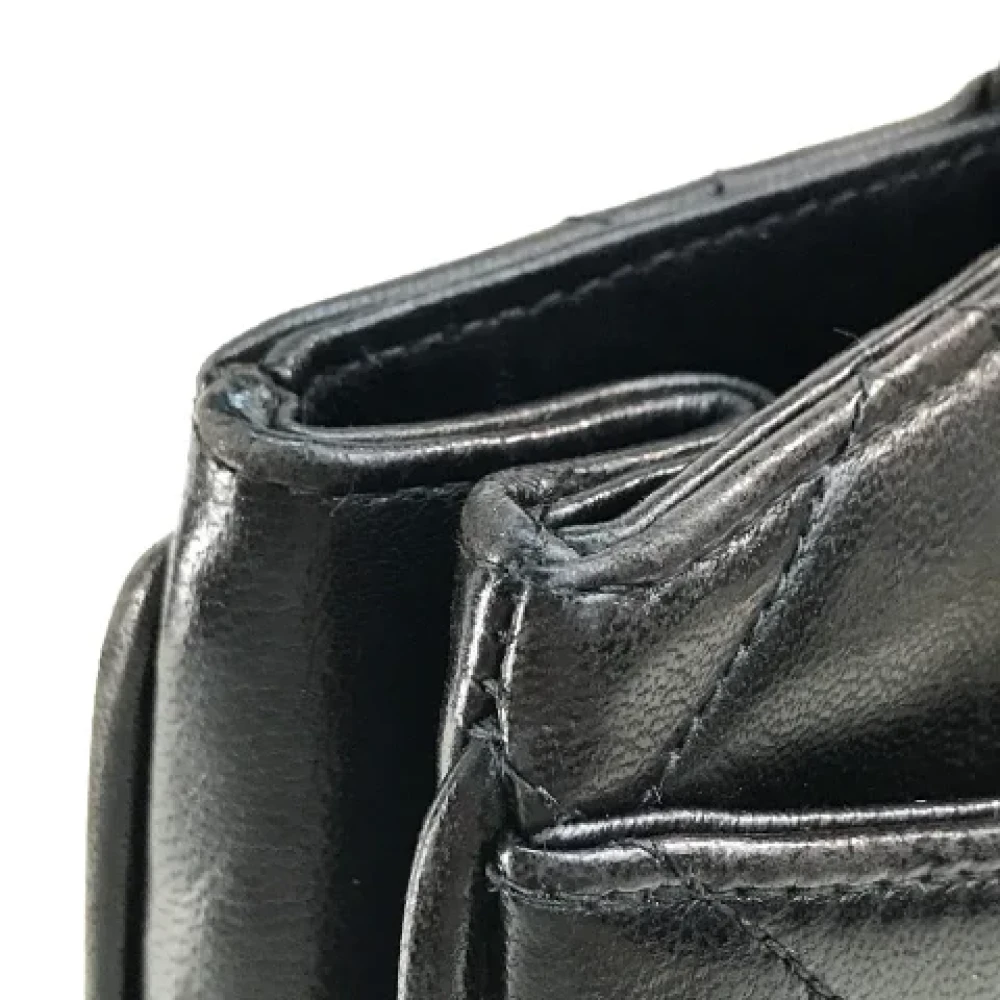 Chanel Vintage Pre-owned Leather chanel-bags Black Dames