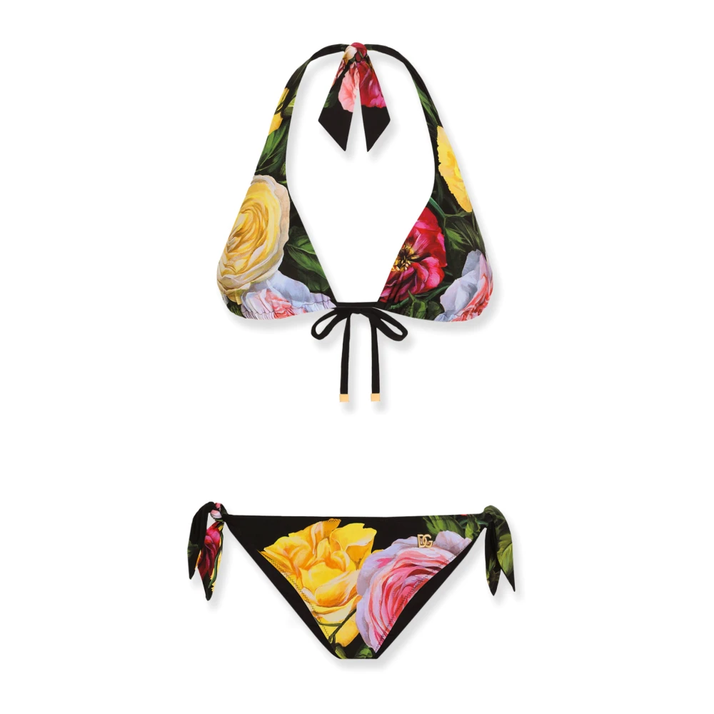 Dolce & Gabbana Women's Black Sea Clothing Bikini Set