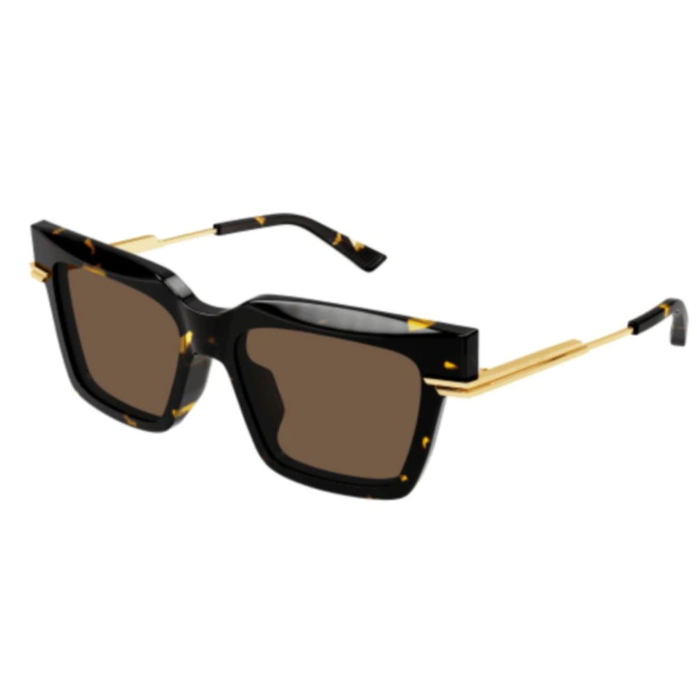 Bottega Veneta Women's Brown Square Sunglasses