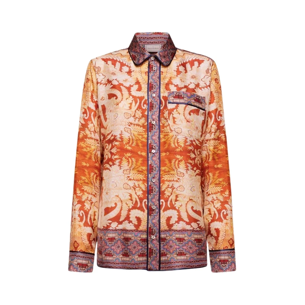 Pierre-Louis Mascia Women's Yellow Shirts, Xs, Aloe Longsleeve Shirt