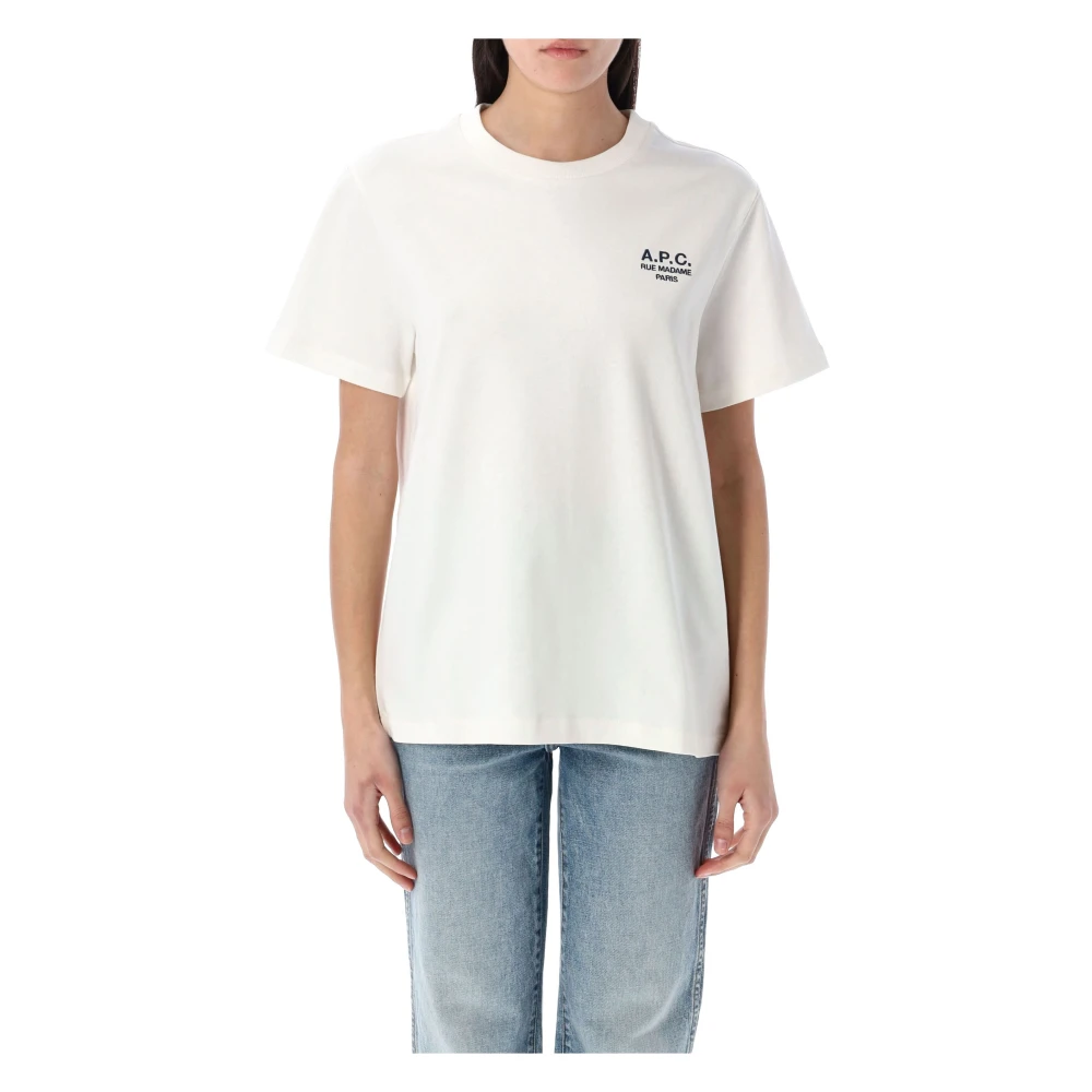 A.p.c. Standaard Rue Madame T-Shirt White Dames