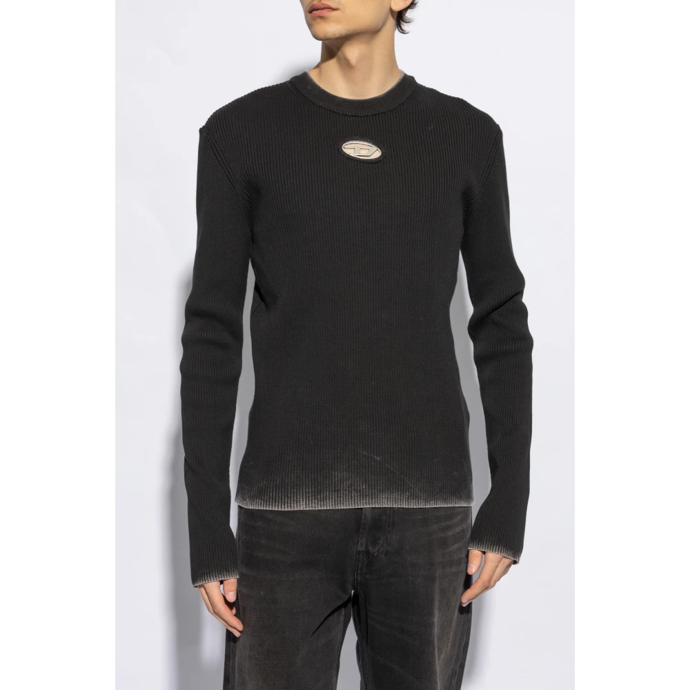 Diesel Sweater `K-Darin-A` Black Heren