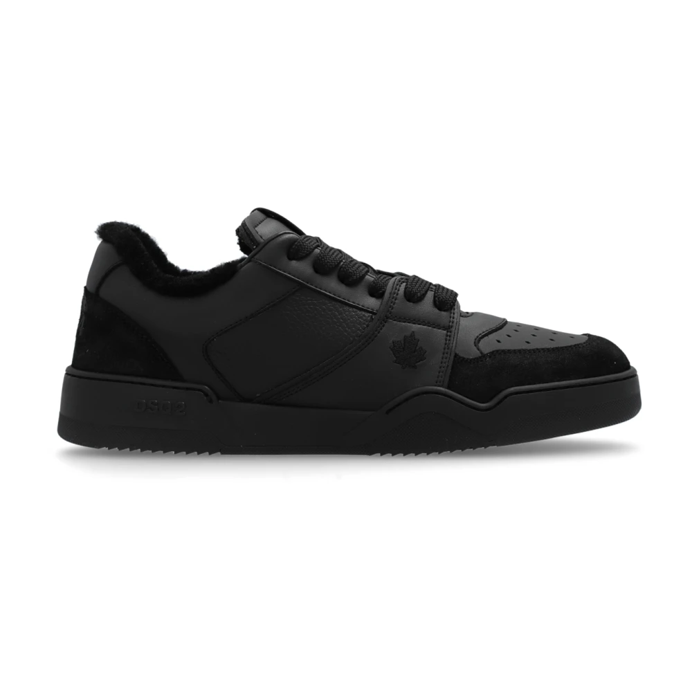 Dsquared2 Men's Black Spiker Sports Shoes - Sneakers - 10 Uk - Shoes