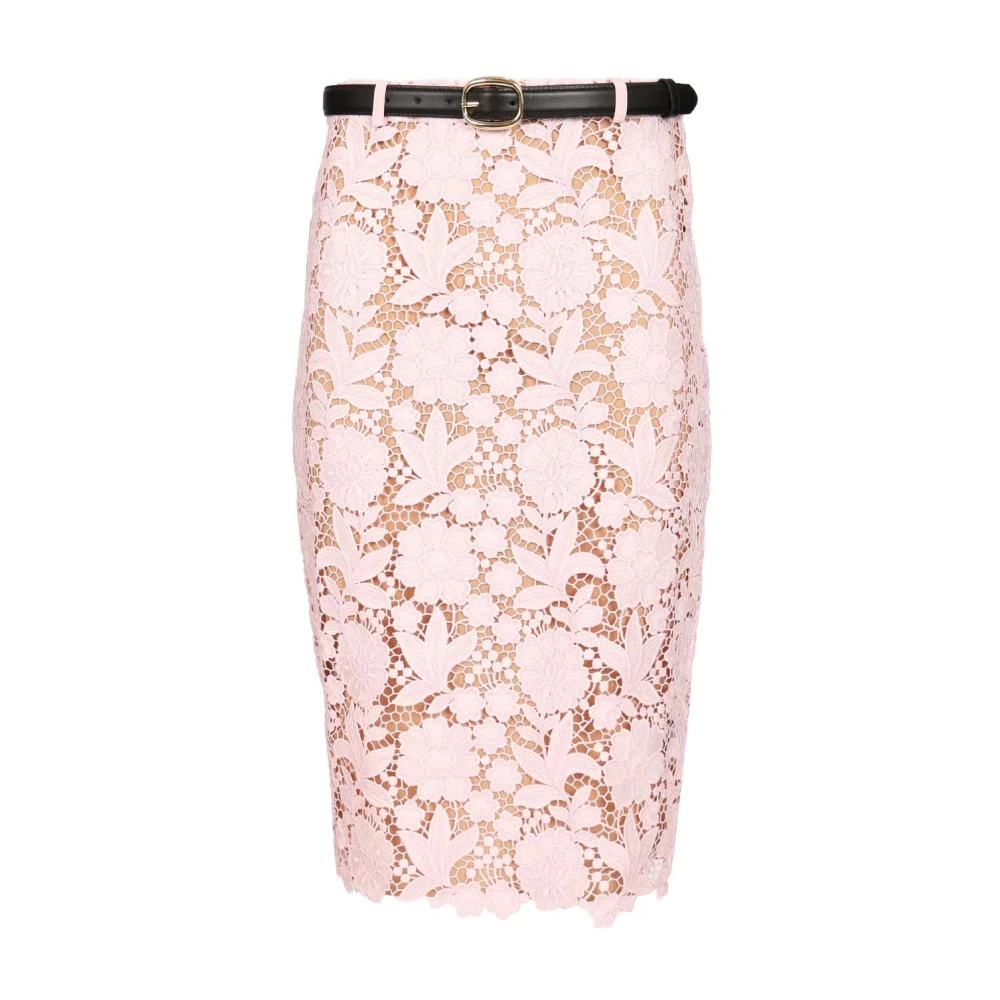 Self-Portrait Women's Pink Lace Pencil Skirt UK Size 10 - Mytheresa - Image 2