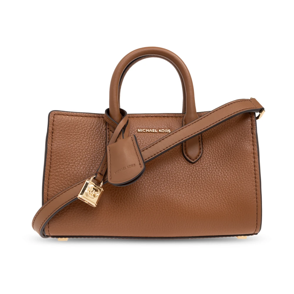 Michael Kors Schoudertas Scarlett Brown Dames