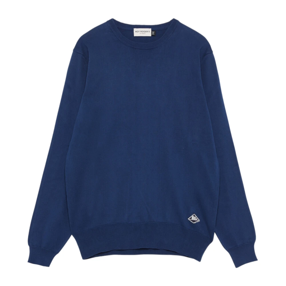 Roy Roger's Blauwe Sweaters Collectie Blue Heren
