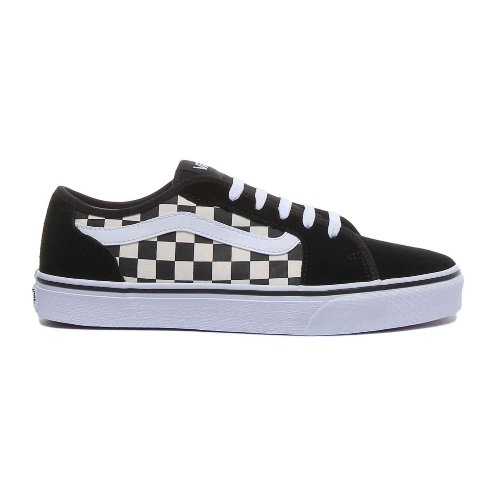 Vans Men's Multicolor Sneakers, 10 Uk, Filmore Decon Black White Trainers