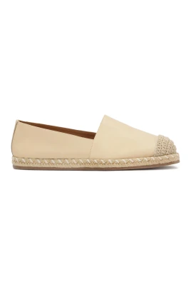 Slip-on espadrille halvskor