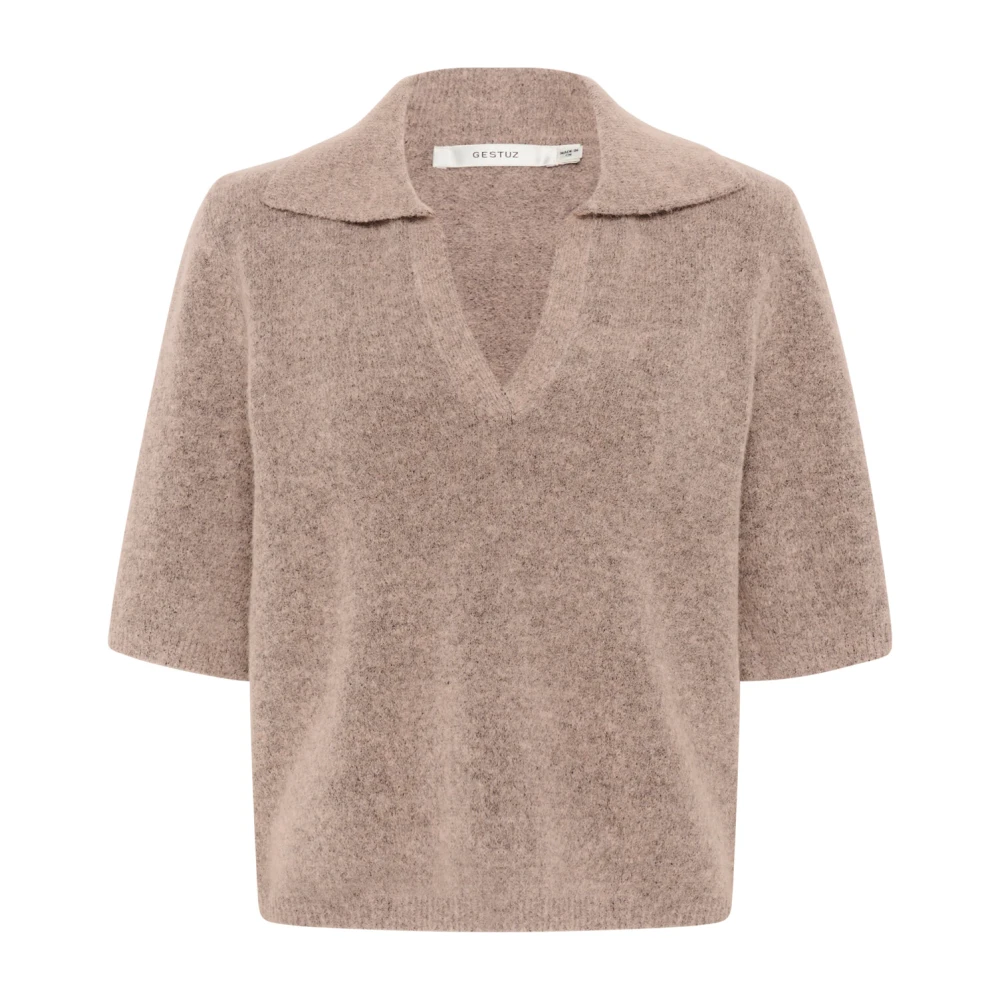 Knitwear > V-neck Knitwear - - Gestuz - Modalova