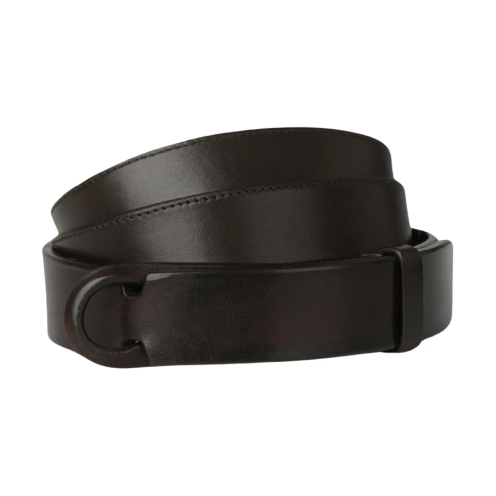 Orciani Veelzijdige en Originele Nobuckle Riem Brown Dames