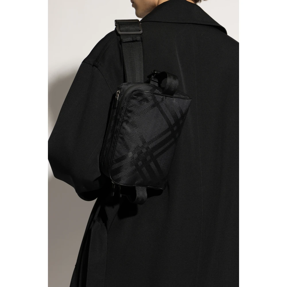 Burberry Ruitpatroon Heuptas Black Heren