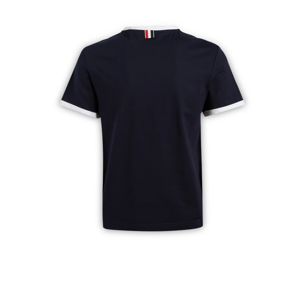 Thom Browne Stijlvolle T-shirt en Tanktop Combinatie Blue Dames