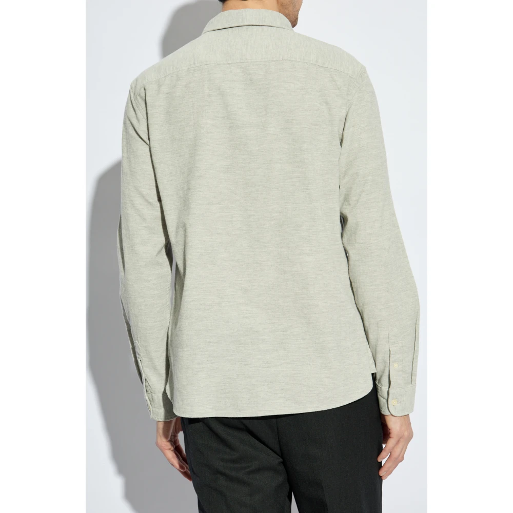 AllSaints Corduroy Shirt Lorella Gray Heren