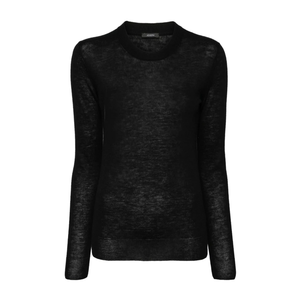 Joseph Zwarte Cashmere Trui Black Dames