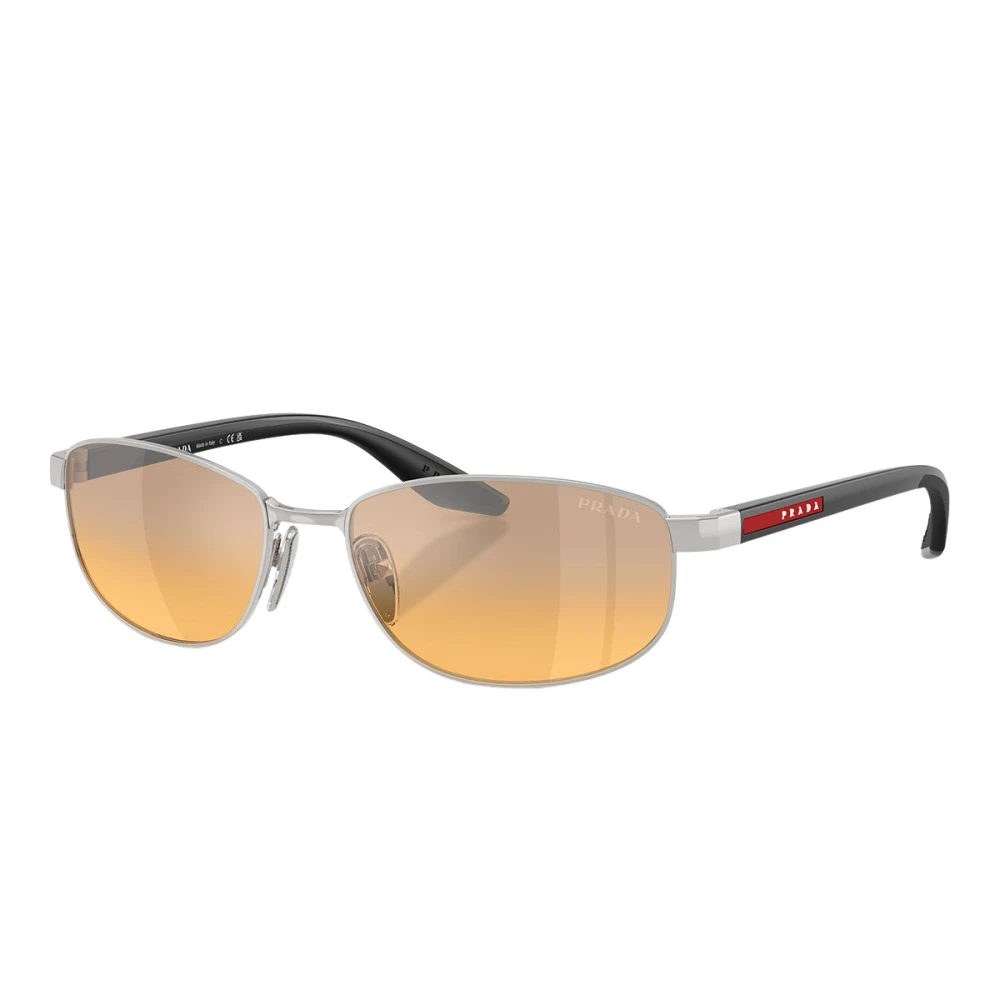 Prada Gray Sunglasses, Unisex, 58 Mm, Psb53s Sunglasses