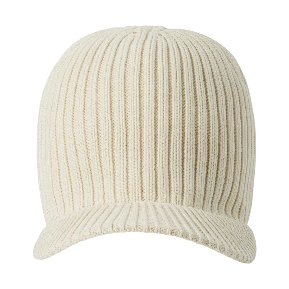 Y-3 X Wb Beige Ribbed Knit Beanie - Hats One Size - Immagine 2