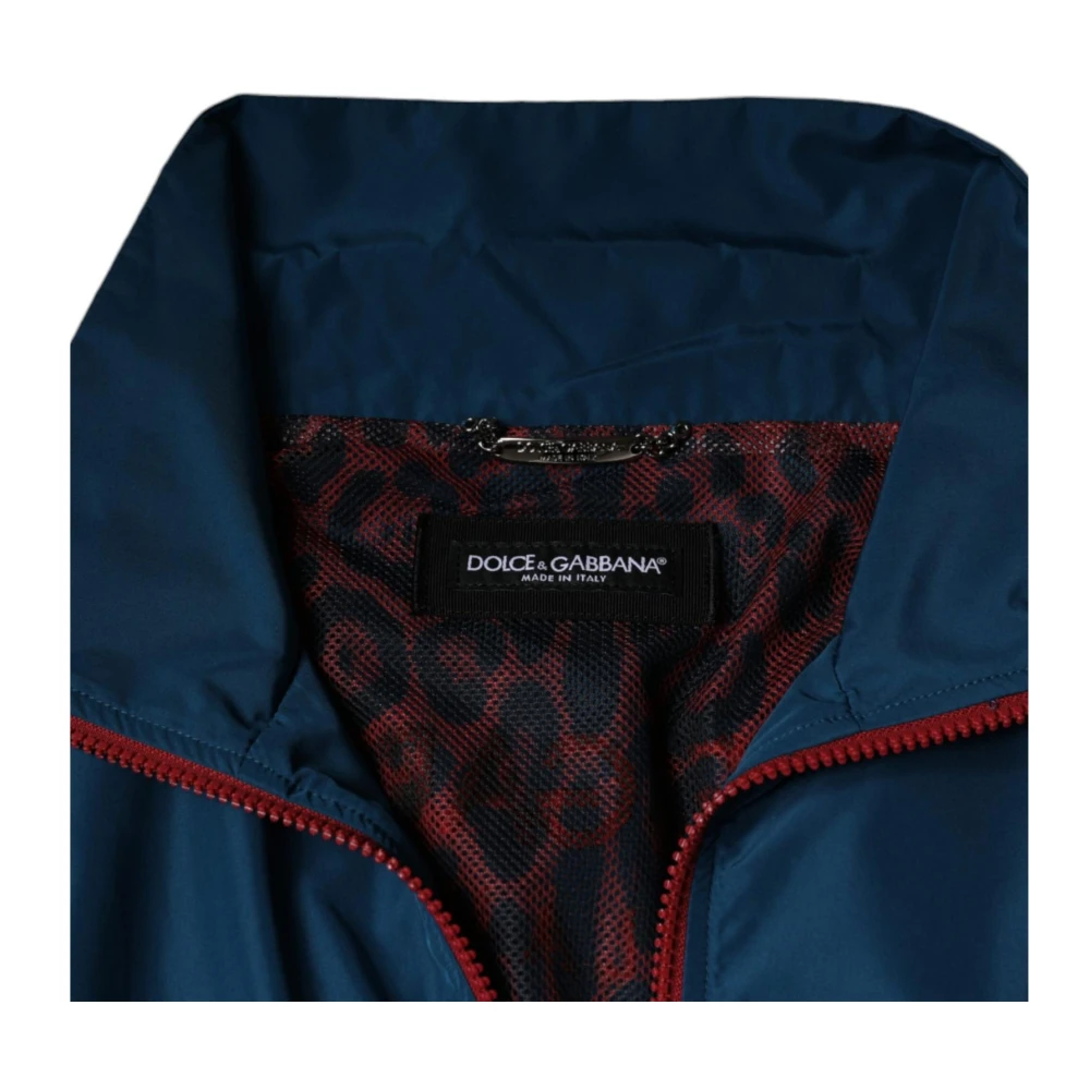 Dolce & Gabbana Multicolor Bomberjack met Logodetails Multicolor Heren