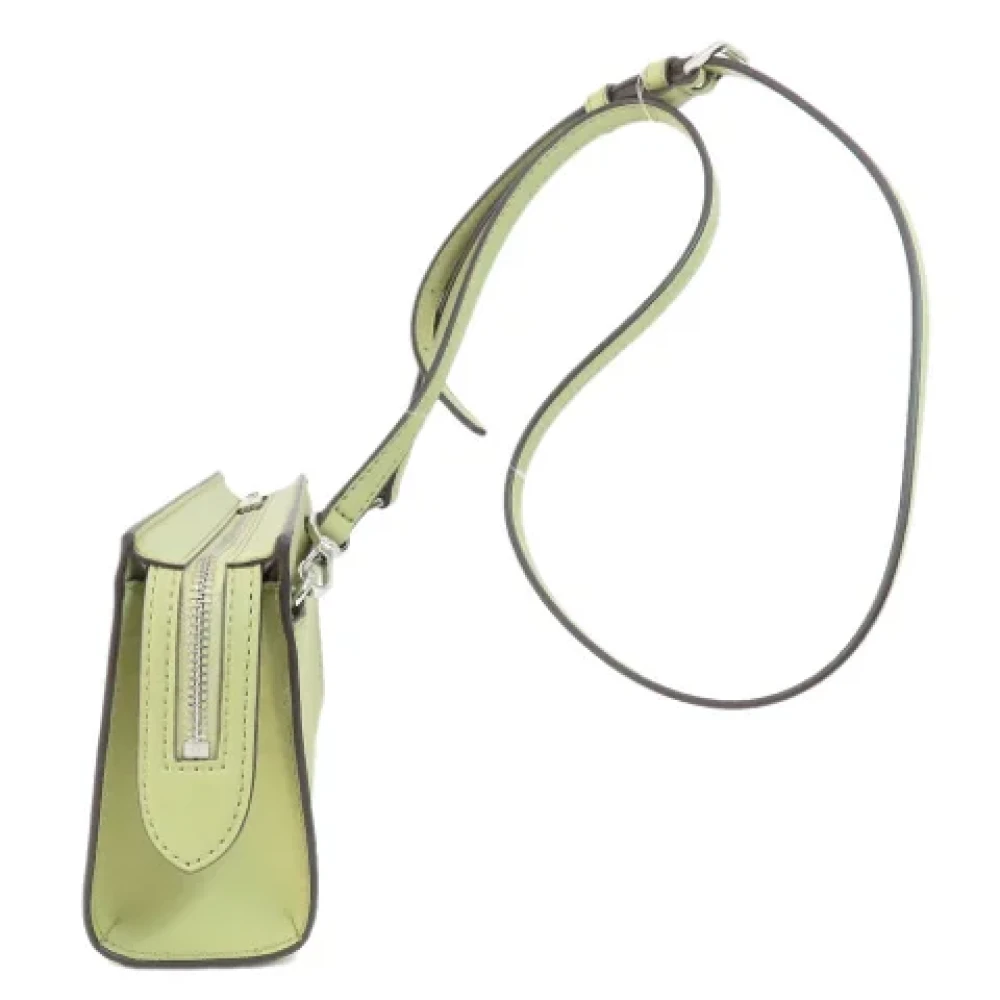 Michael Kors Pre-owned Leather shoulder-bags Green Dames
