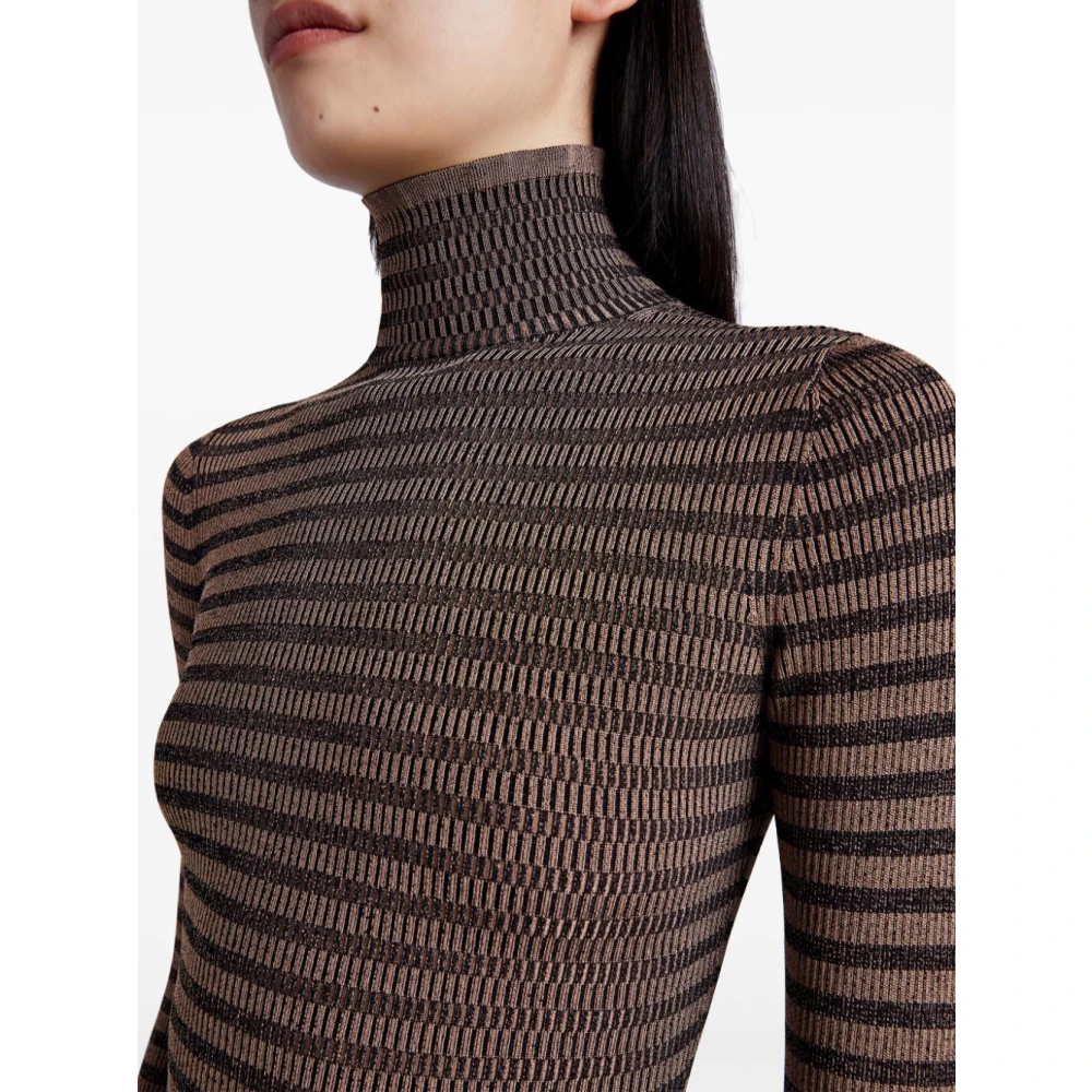 Proenza Schouler Gestreepte Coltrui in Geo Breisels Brown Dames
