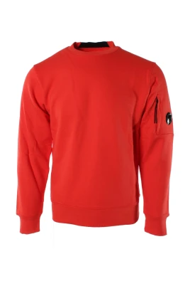 Diagonal Raised Fleece Crewneck