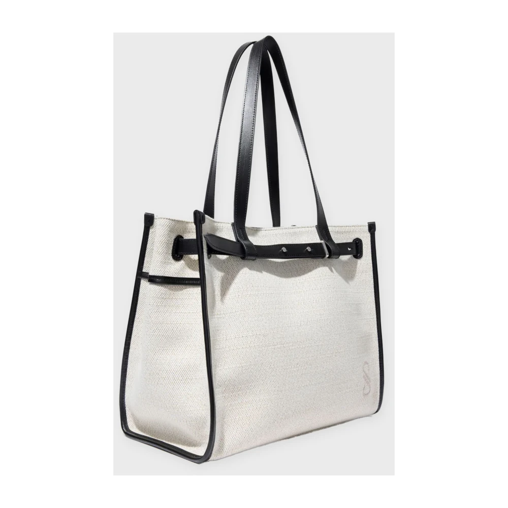 Proenza Schouler Canvas Tote Tas Beige Dames