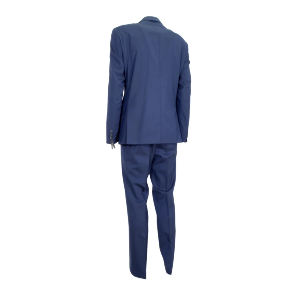 ROY Robson Blauw Wollen Herenpak Blue Heren