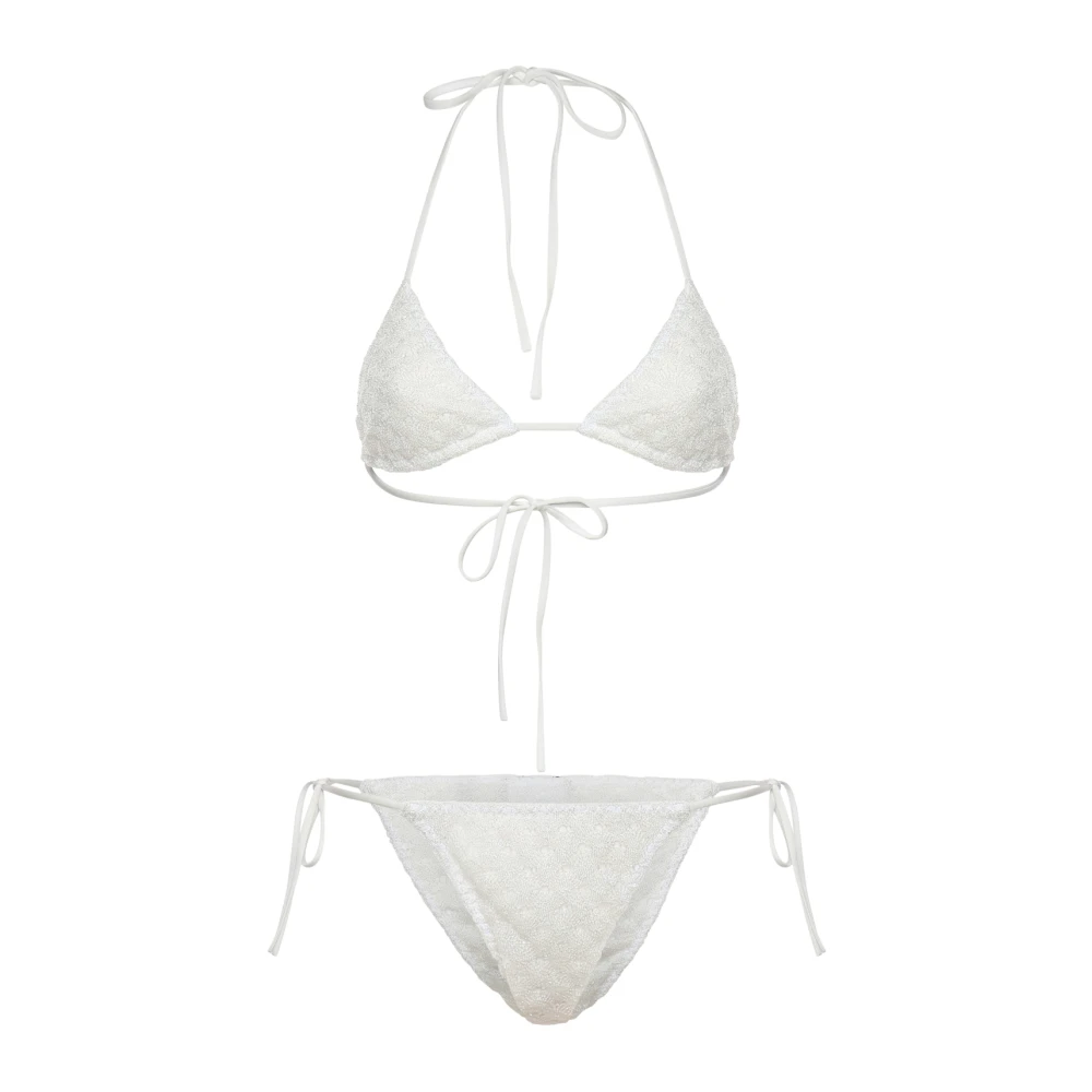 Missoni Donna Bianco - Bikini Ricamato E Foderato - Swimwear - S