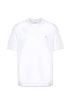 t-shirts-polos-en-jersey-de-coton-blanc