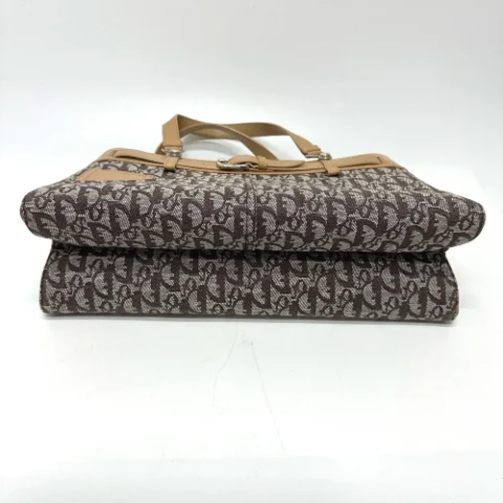 Dior Vintage Pre-owned Fabric dior-bags Brown Dames