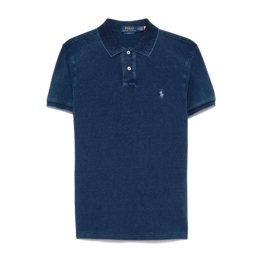 Polo Ralph Lauren Blauwe T-shirts en Polos Blue Heren