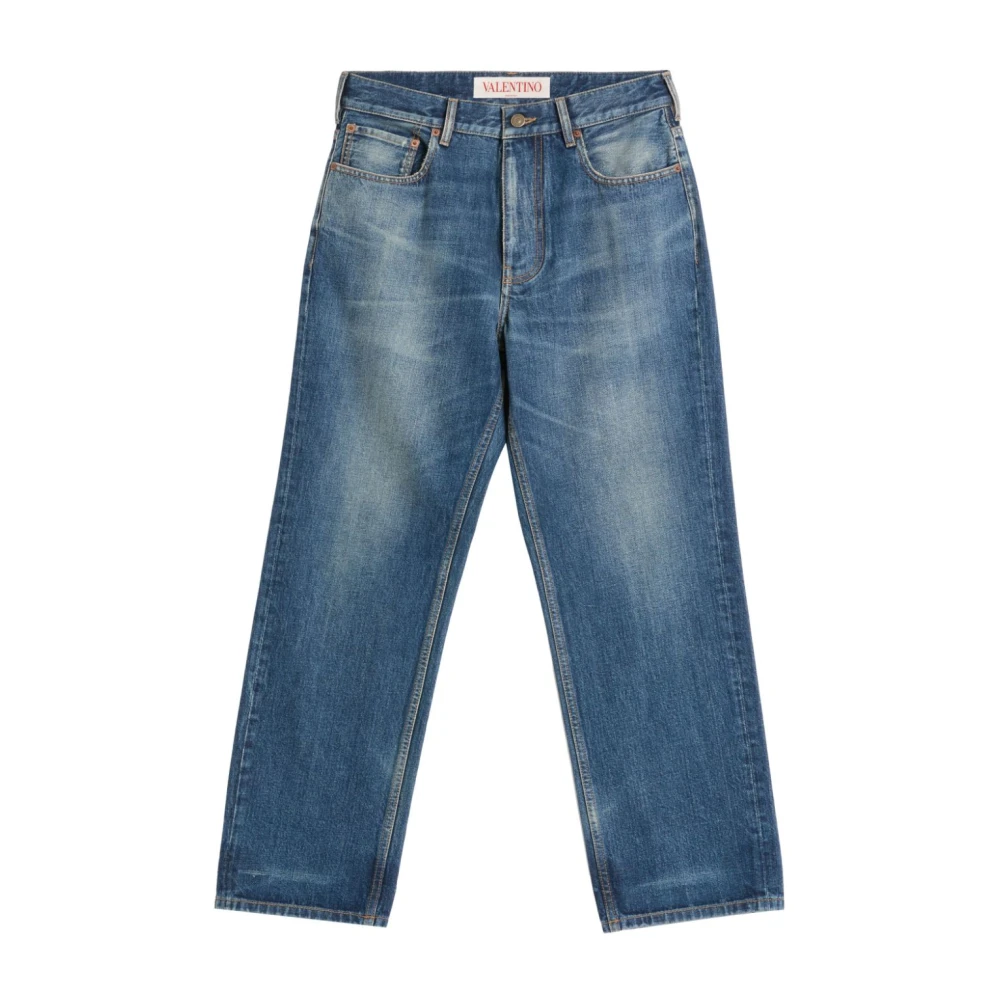 Valentino Garavani Jeans met vijf zakken Blue Heren