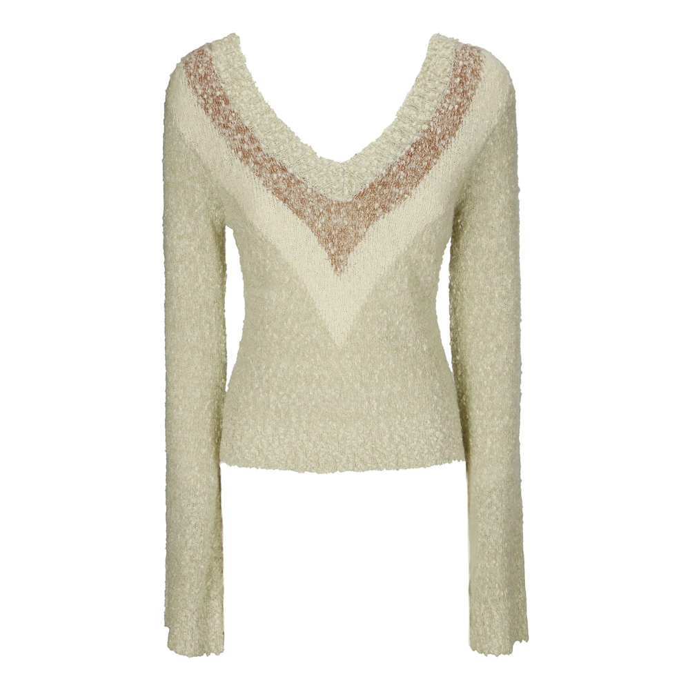Knwls Explosie Jumper Sweater Beige Dames