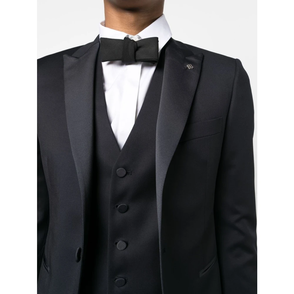 Tagliatore Suits Black Heren