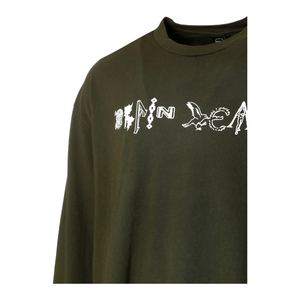 Brain Dead Aarde Wijsheid Longsleeve Green Heren