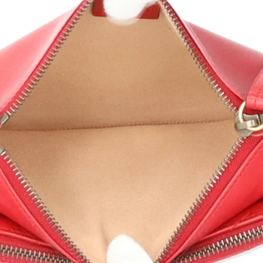 Gucci Vintage Pre-owned Fabric gucci-bags Red Dames