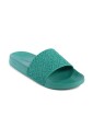 tongs-de-piscine-vertes