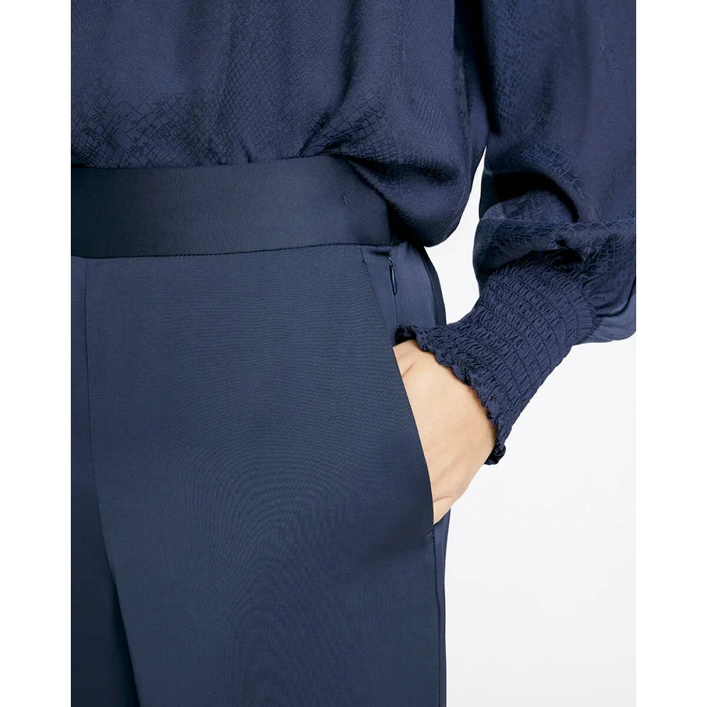 Gustav Wijde Pijp Miya Broek Blue Dames